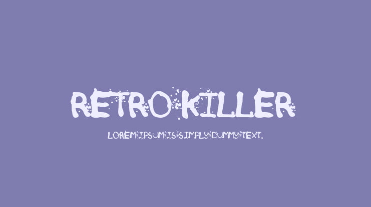 Retro Killer Font