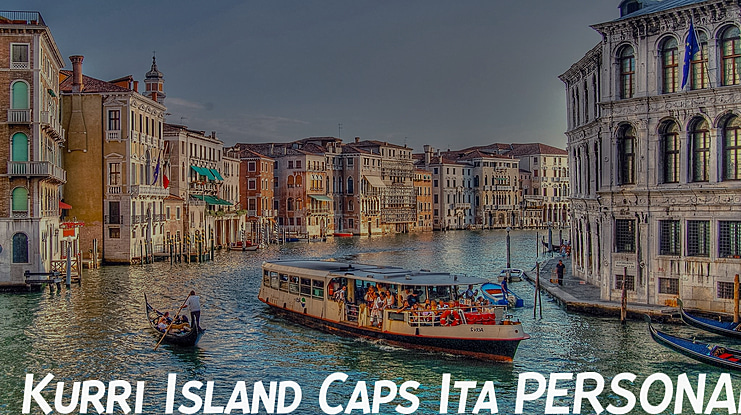 Kurri Island Caps Ita PERSONAL Font Family