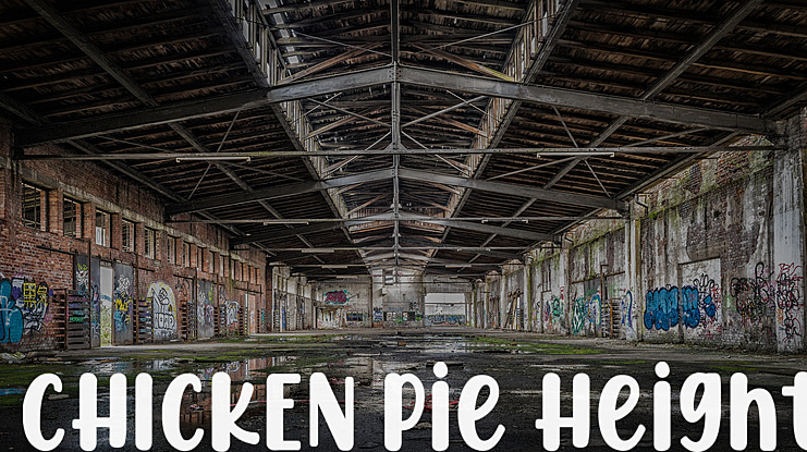 CHICKEN Pie Height Font Family