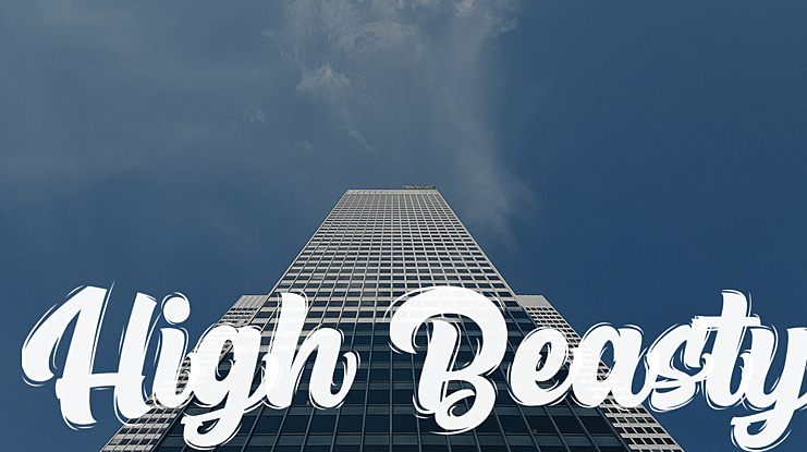 High Beasty Font