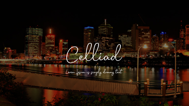 Celliad Font