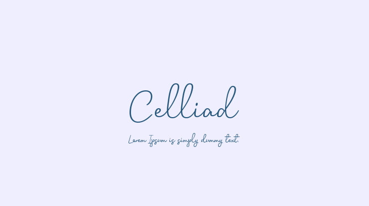 Celliad Font