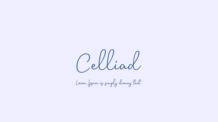 Celliad Font
