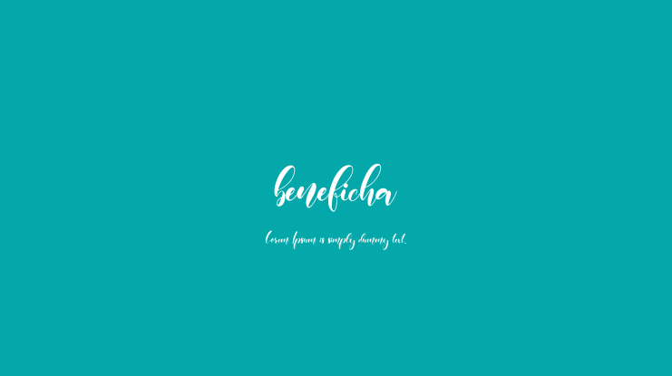 beneficha Font