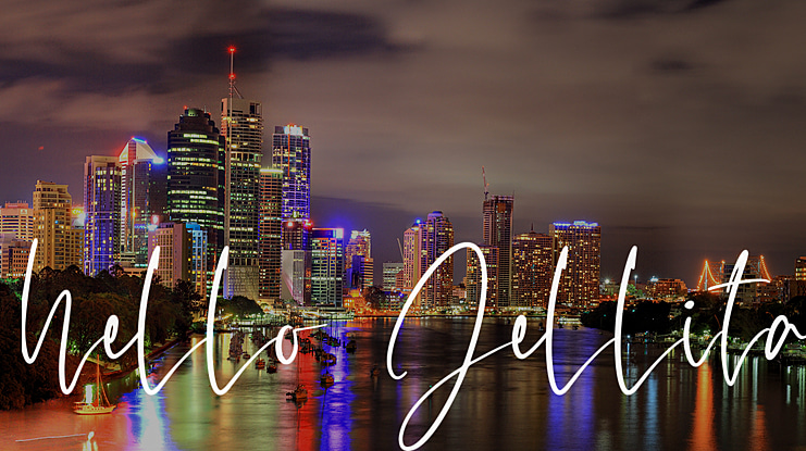 hello Jellita Font