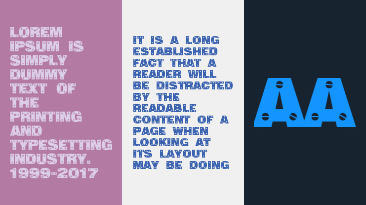 Sans Plate Caps Font