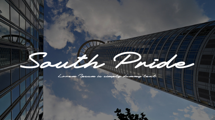 South Pride Font