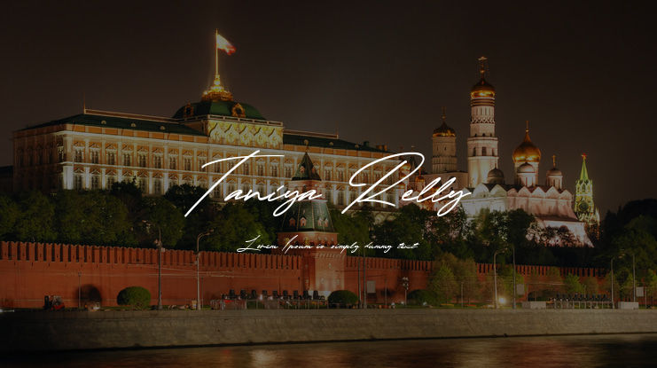 Taniya Relly Font
