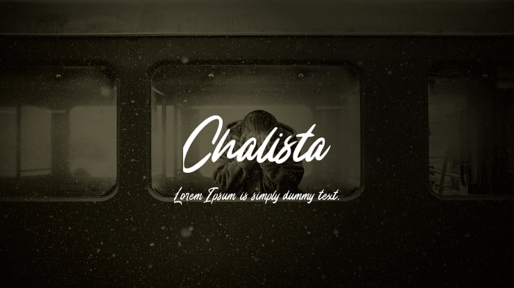 Chalista Font