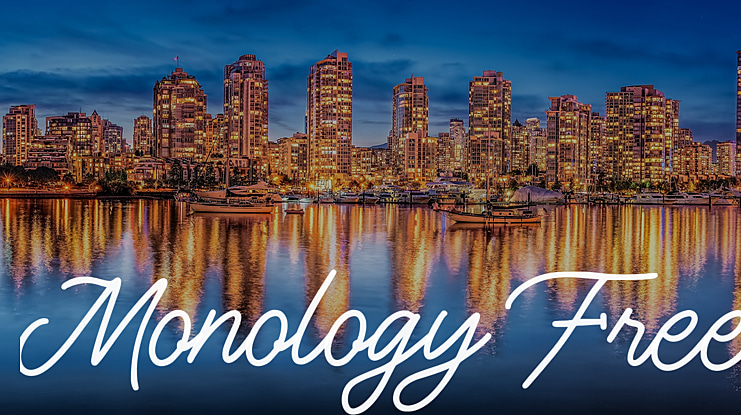 Monology Free Font