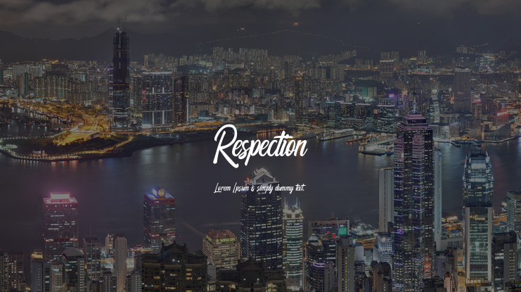 Respection Font