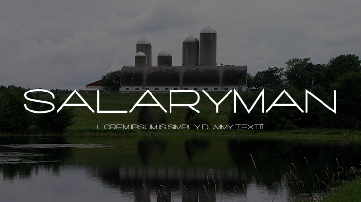 Salaryman Font