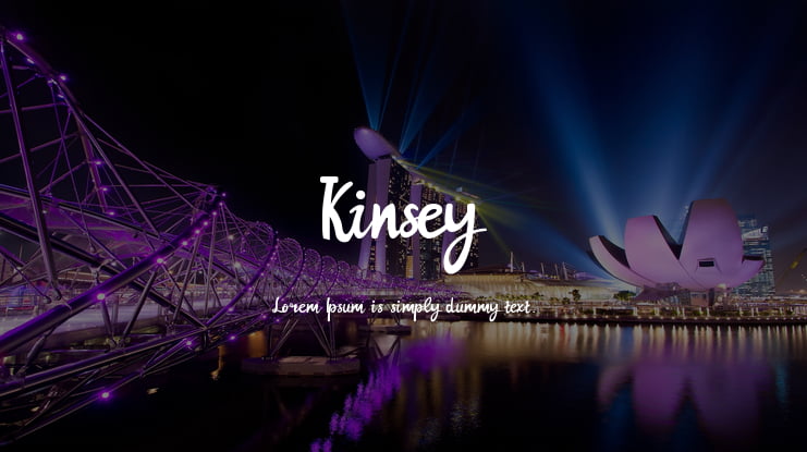 Kinsey Font