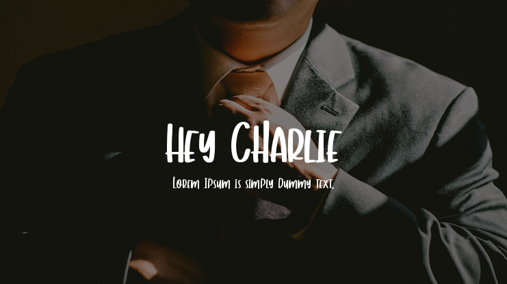 Hey Charlie Font
