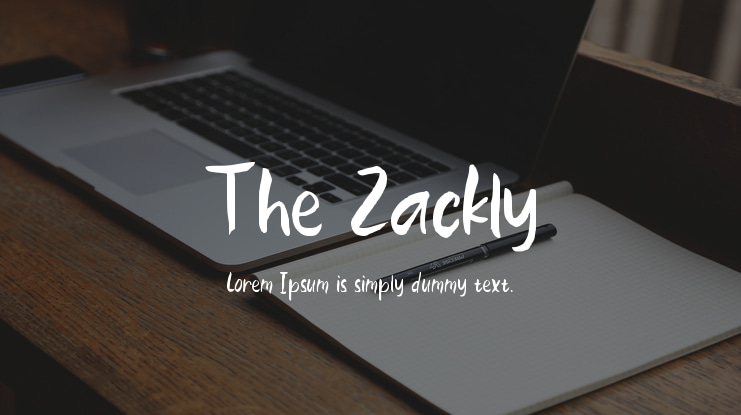 The Zackly Font