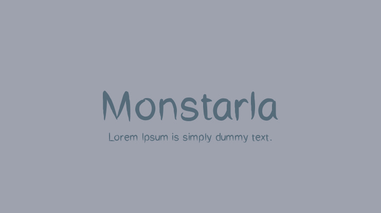 Monstarla Font