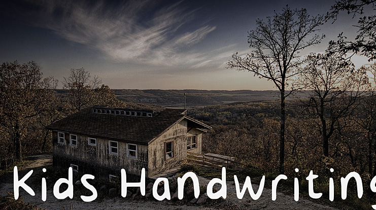 Kids Handwriting Font