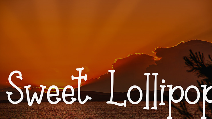 Sweet Lollipop Font