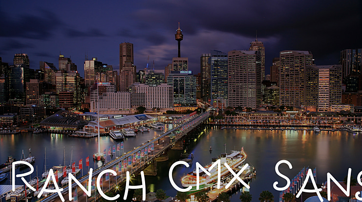 Ranch CMX Sans Font