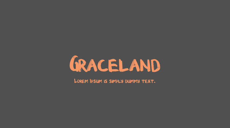 Graceland Font