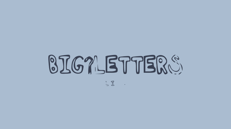 BIG_LETTERS Font