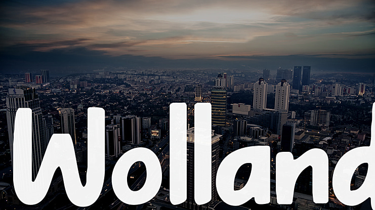 Wolland Font