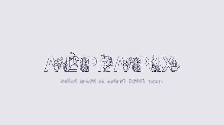 Alphapix Font