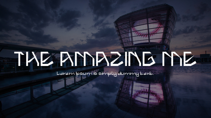 THE AMAZING ME Font Family