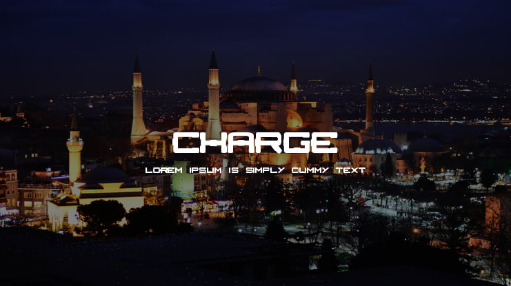 Charge Font