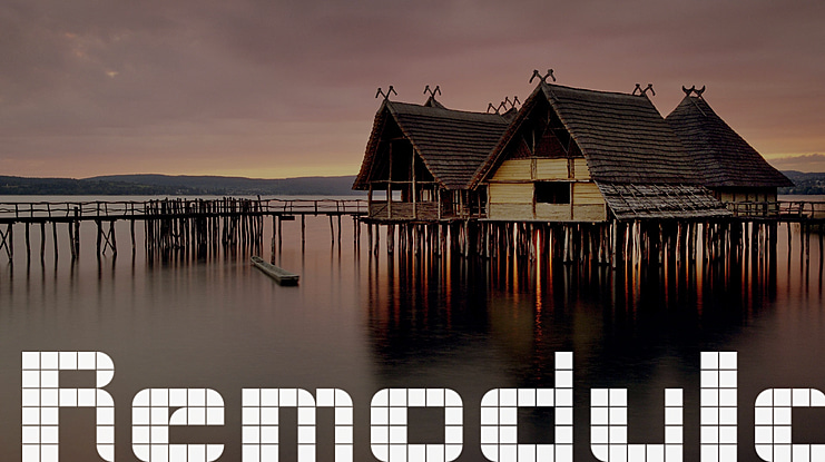 Remodula Font