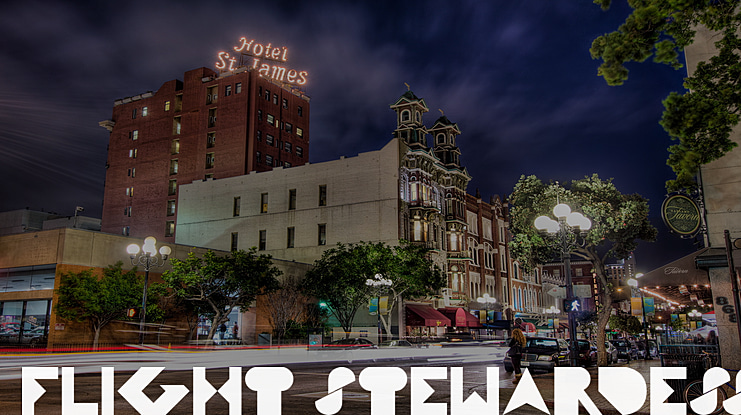 FLIGHT STEWARDESS Font Family