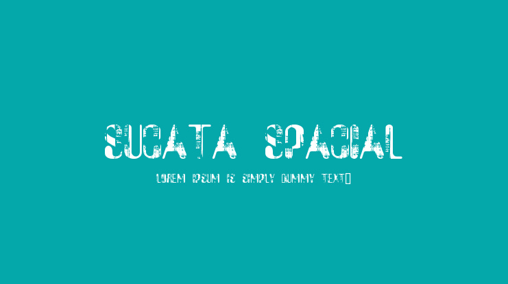 Sucata Spacial Font