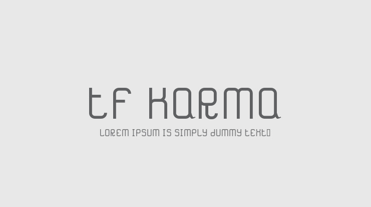 TF_Karma Font