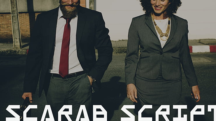 Scarab Script Font Family