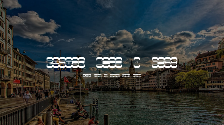 Mister Dope + Easy Font Family