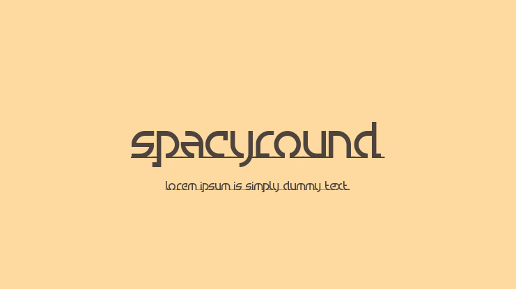 SpacyRound Font