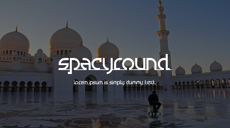 SpacyRound Font