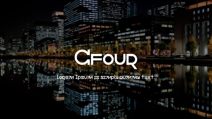 Cfour Font