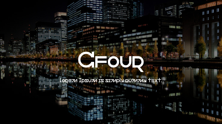 Cfour Font