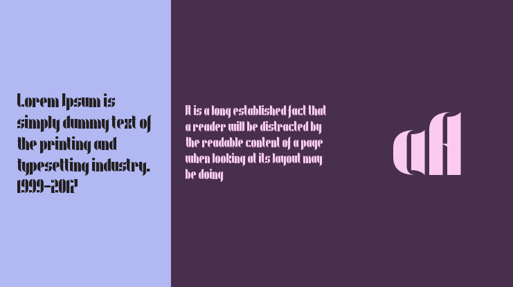 Underwear Protest Font