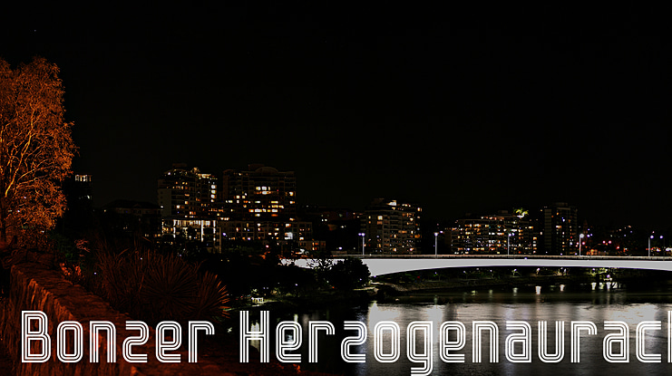 Bonzer Herzogenaurach Font