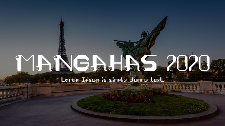 MANGAHAS 2020 Font