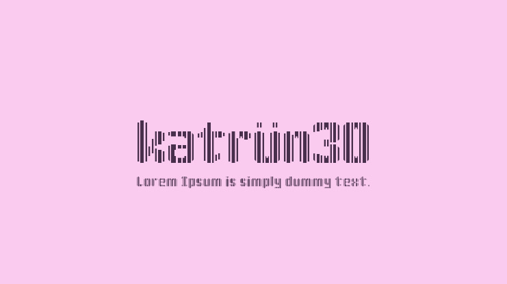 katrün30 Font