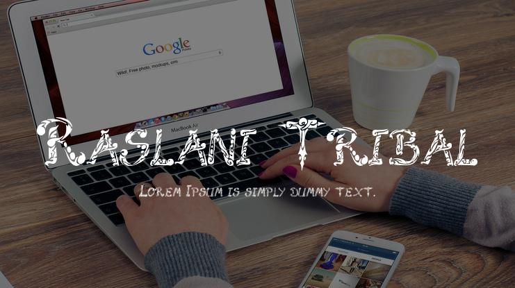 Raslani Tribal Font