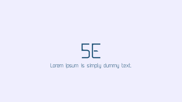 5E Font