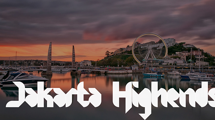Jakarta Highends Font