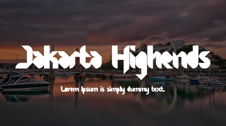 Jakarta Highends Font