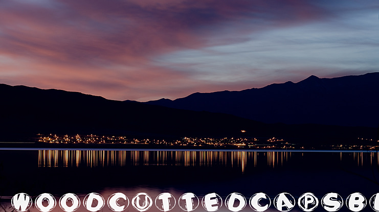 Woodcutted Caps Font Family