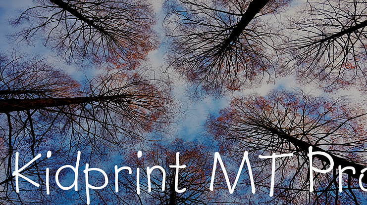 Kidprint MT Pro Font Family