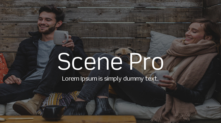 Scene Pro Font Family